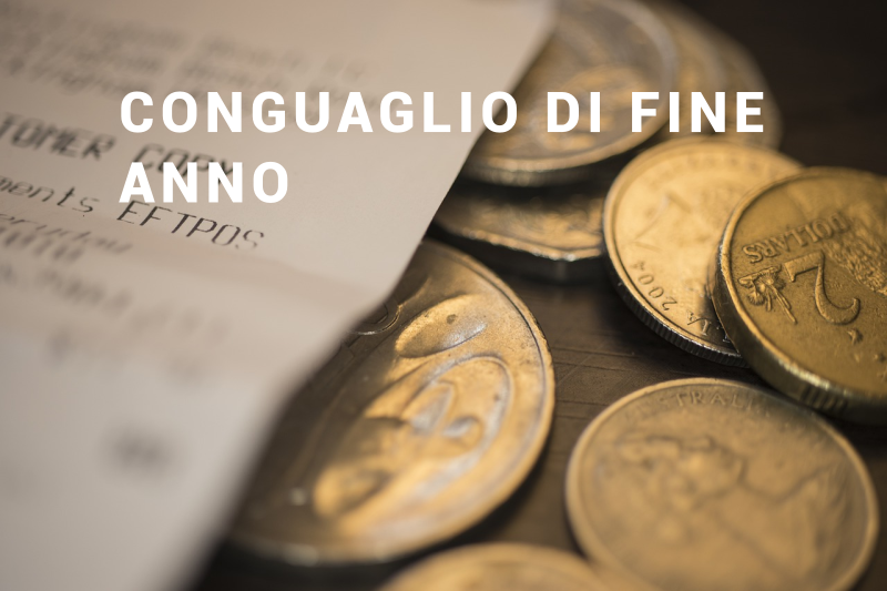 Il conguaglio fiscale di fine anno