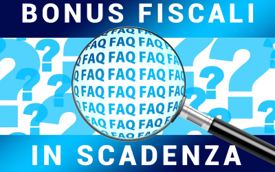 Bonus fiscali in scadenza