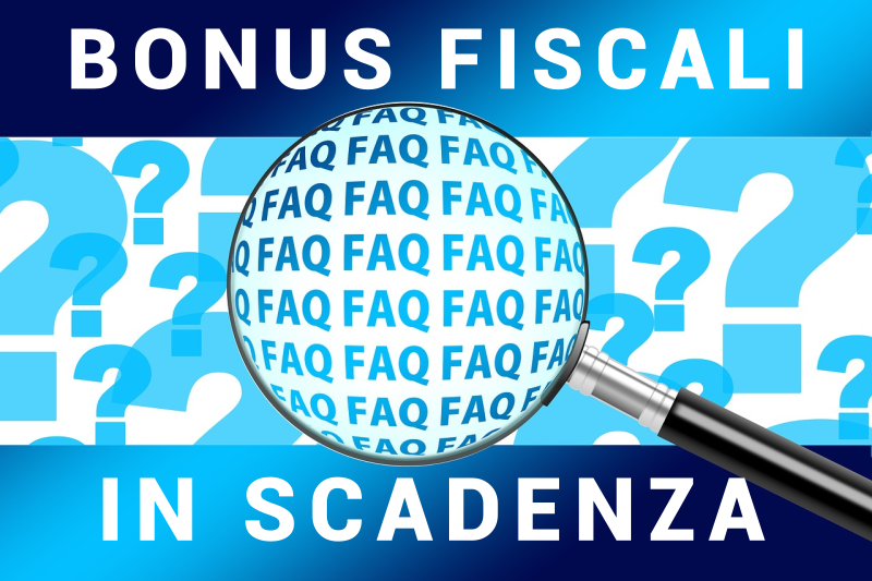 Bonus fiscali in scadenza